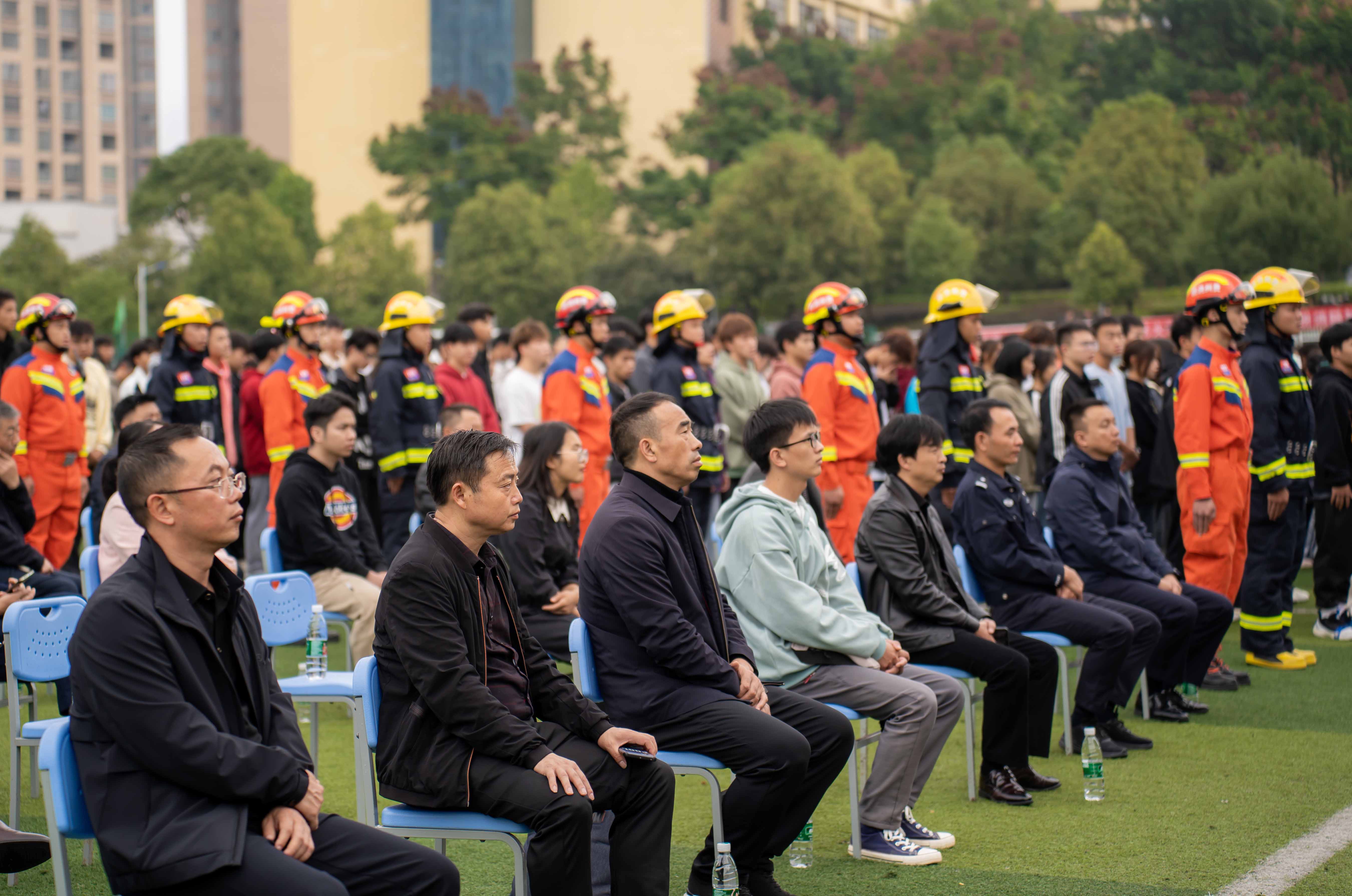 2023年德江县消防宣传月活动启动仪式暨第二届大学生消防技能运动会在永乐高030net会员登录举行(图11)